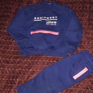 Girl Adidas Sweat suit